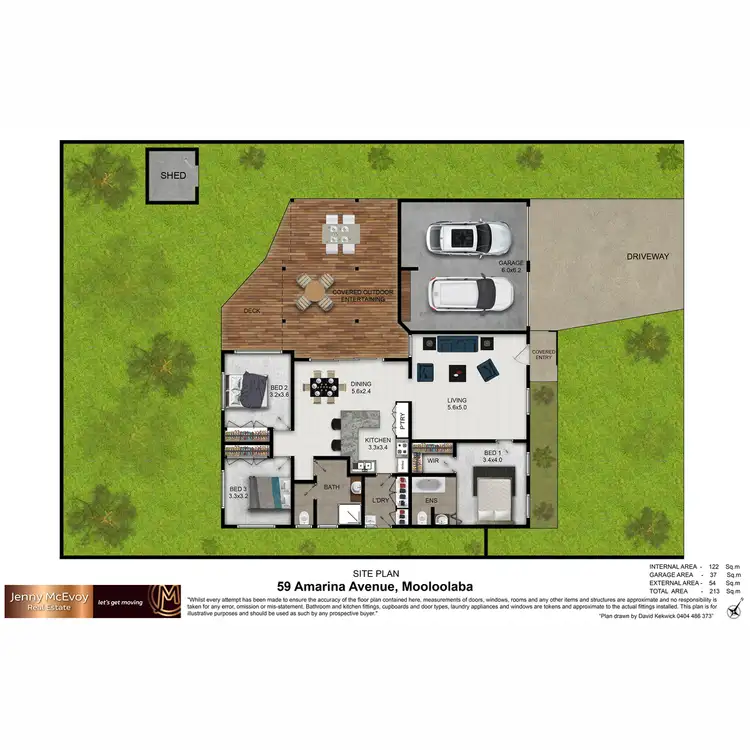 Floorplan of Homely house listing, 59 Amarina Avenue, Mooloolaba QLD 4557