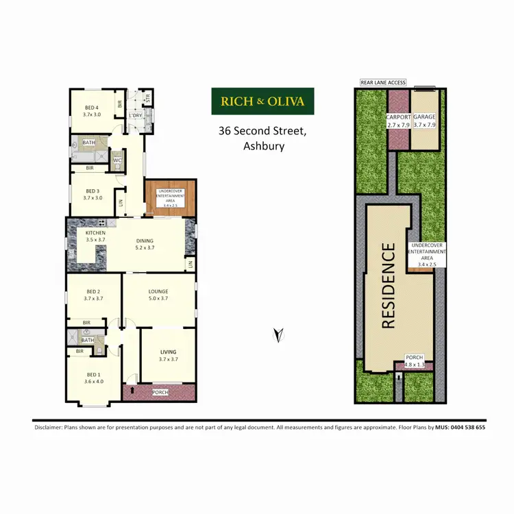 Floorplan of Homely house listing, 36 Second Street, Ashbury NSW 2193