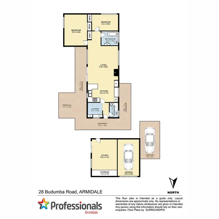 Floorplan of Homely house listing, 28 Budumba Road, Armidale NSW 2350