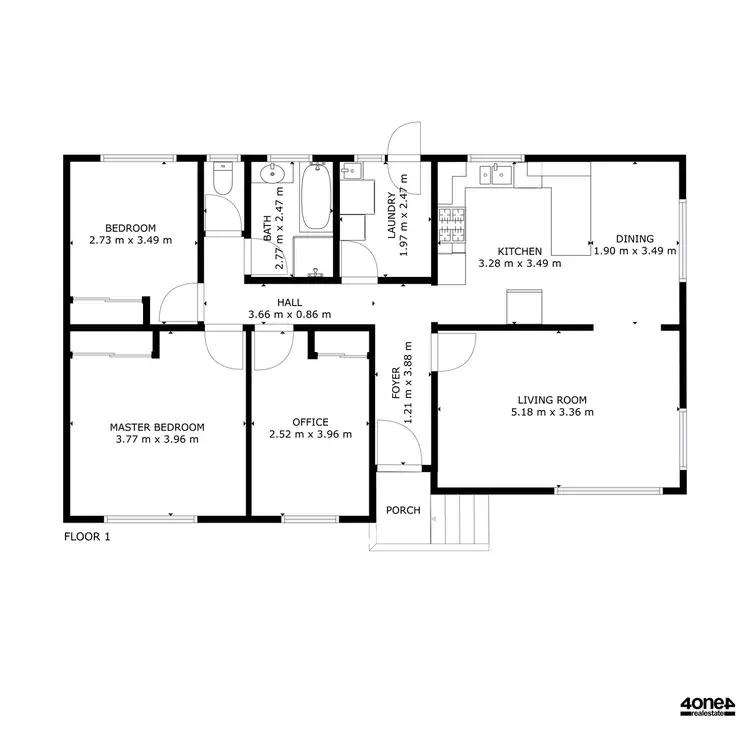 Floorplan of Homely house listing, 8 Doulton Court, Glenorchy TAS 7010