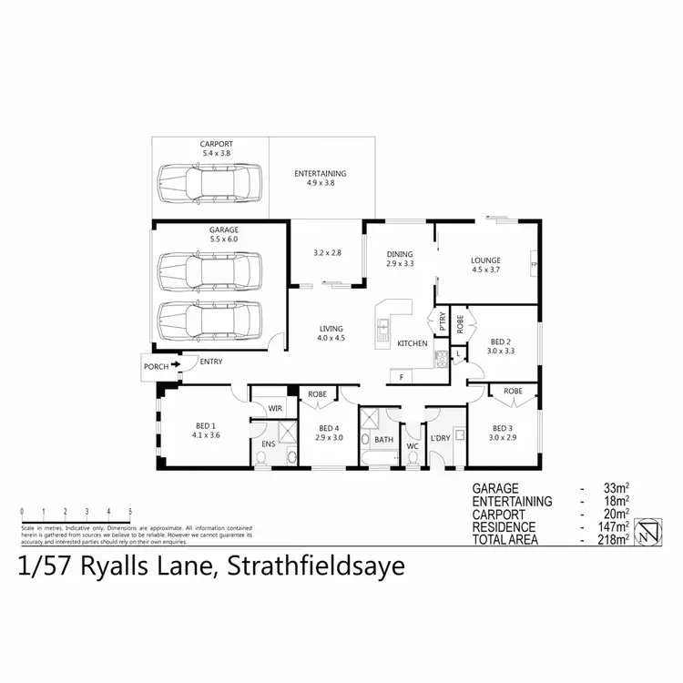 Floorplan of Homely house listing, 1/57 Ryalls Lane, Strathfieldsaye VIC 3551