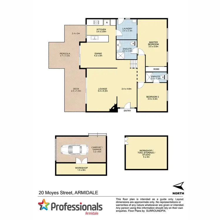 Floorplan of Homely house listing, 20 Moyes Street, Armidale NSW 2350