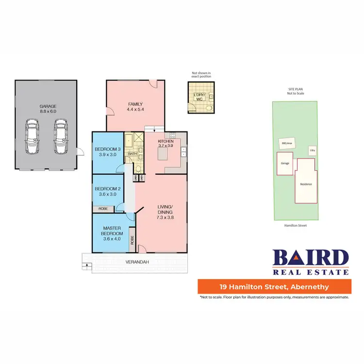 Floorplan of Homely house listing, 19 Hamilton Street, Abernethy NSW 2325