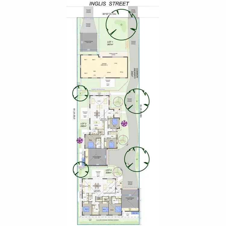 Floorplan of Homely land listing, LOT 3, 80 Inglis Street, Sale VIC 3850