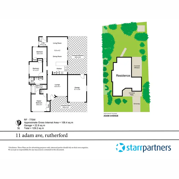 Floorplan of Homely house listing, 11 Adam Avenue, Rutherford NSW 2320