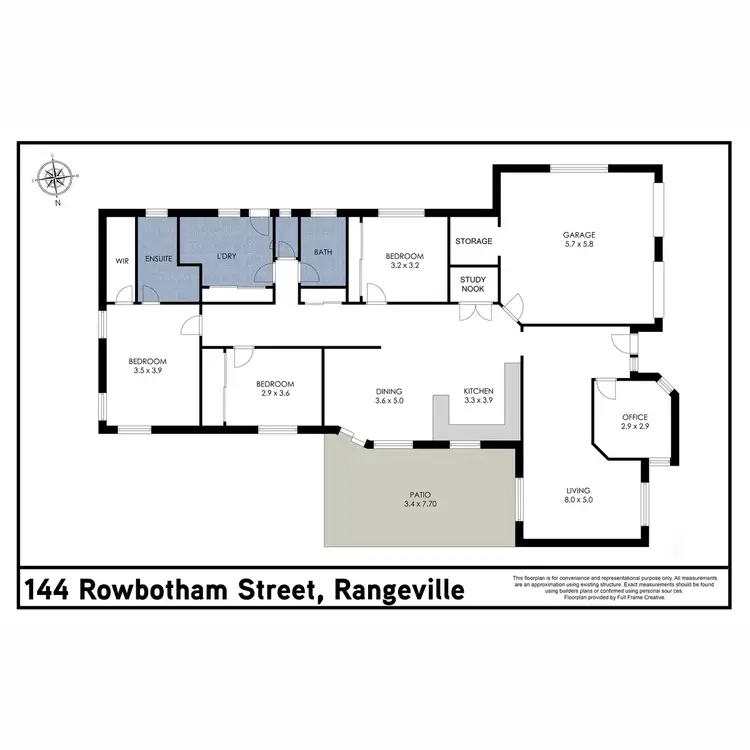 Floorplan of Homely house listing, 144 Rowbotham Street, Rangeville QLD 4350