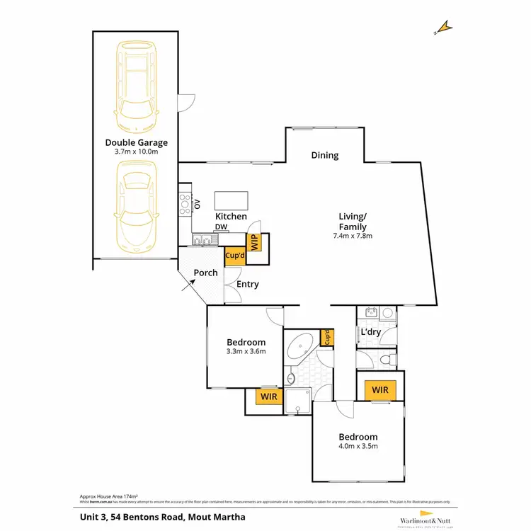 Floorplan of Homely house listing, 3/54 Bentons Road, Mount Martha VIC 3934