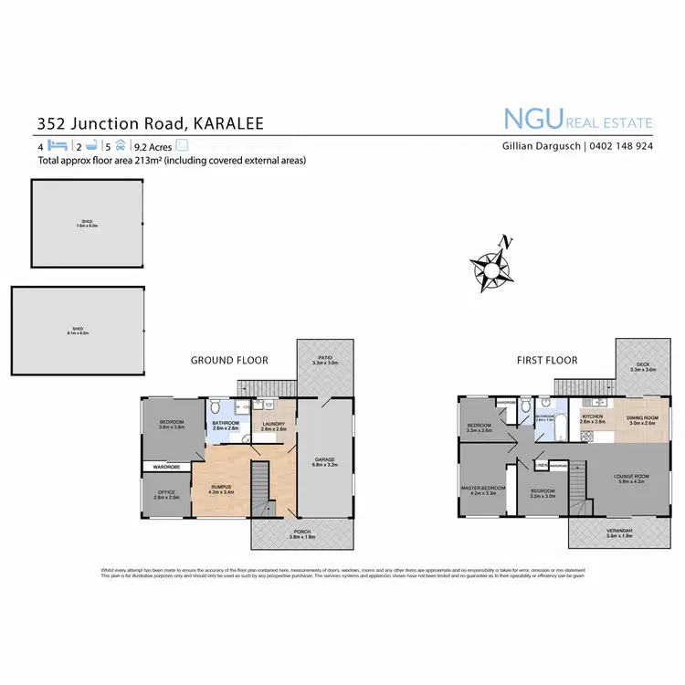 Floorplan of Homely house listing, 352 Junction Road, Karalee QLD 4306