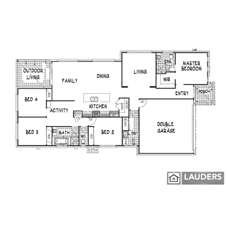 Floorplan of Homely house listing, 8 Viewmont Way, Old Bar NSW 2430