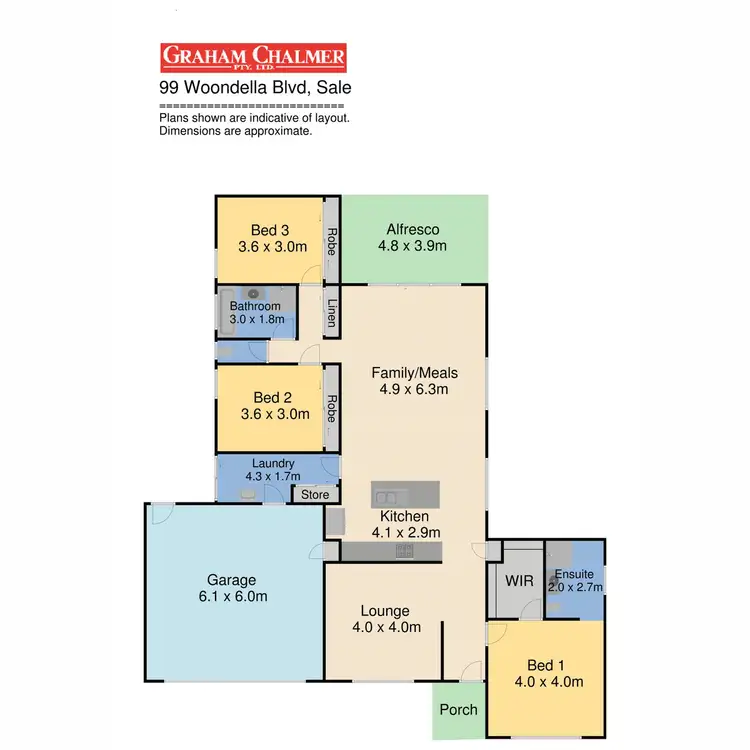 Floorplan of Homely house listing, Address available on request
