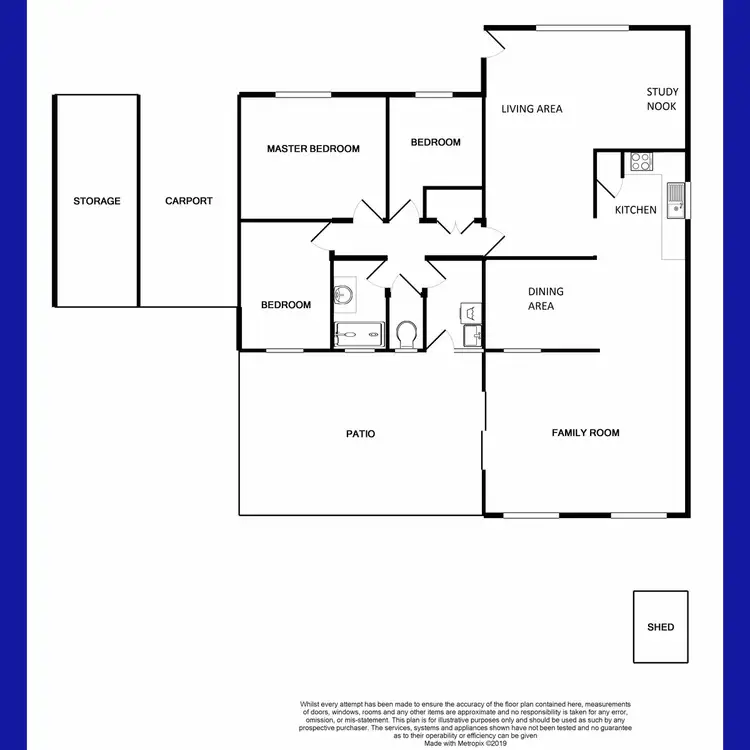 Floorplan of Homely house listing, 219 Nicholson Road, Lynwood WA 6147