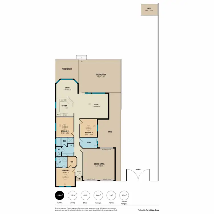 Floorplan of Homely house listing, 5 Bushing Court, Mclaren Vale SA 5171