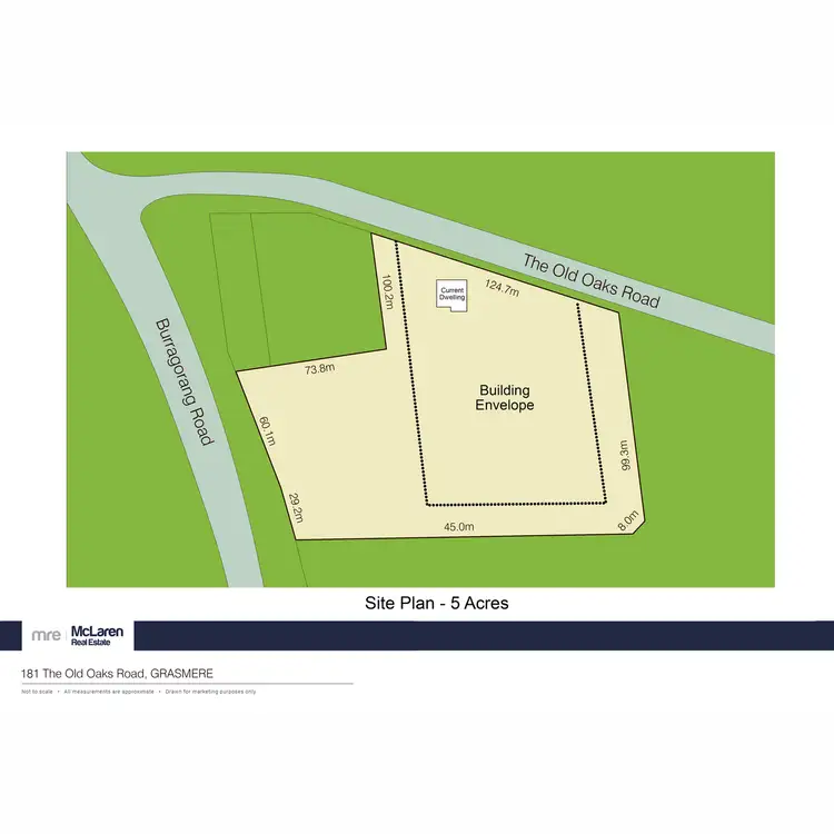 Floorplan of Homely land listing, 207 The Old Oaks Road, Grasmere NSW 2570