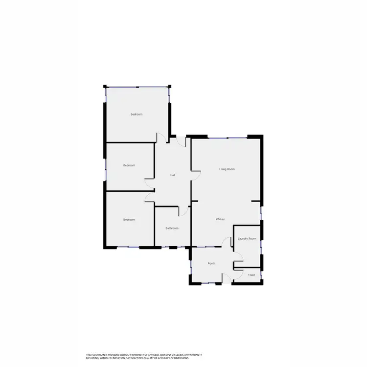 Floorplan of Homely house listing, 60 Shaw Street, Mortlake VIC 3272