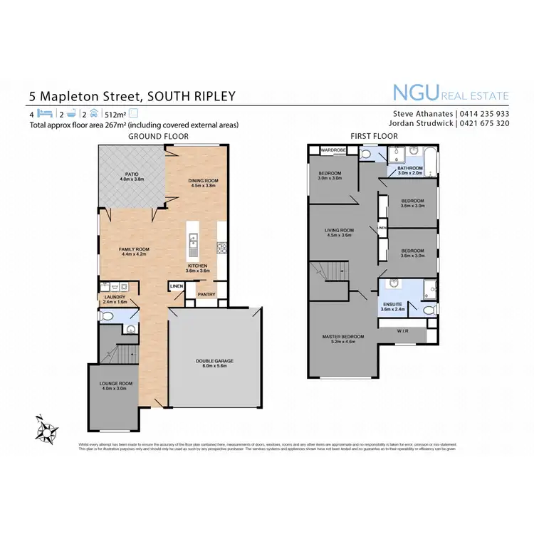 Floorplan of Homely house listing, 5 Mapleton Street, South Ripley QLD 4306