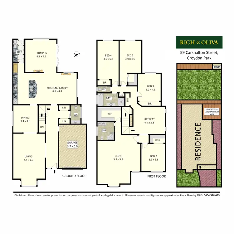 Floorplan of Homely house listing, 59 Carshalton Street, Croydon Park NSW 2133