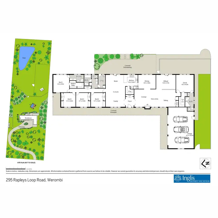 Floorplan of Homely rural property listing, 295 Rapleys Loop Road, Werombi NSW 2570