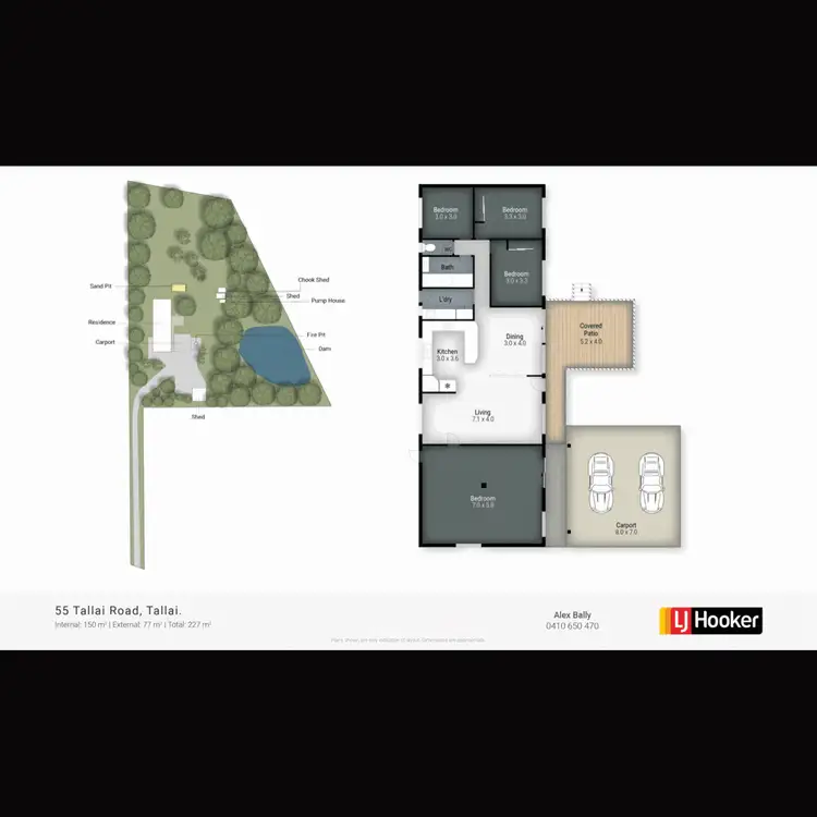 Floorplan of Homely house listing, 55 Tallai Road, Tallai QLD 4213