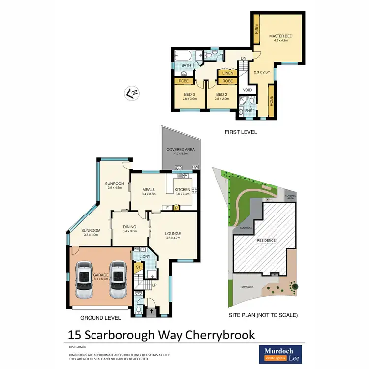 Floorplan of Homely house listing, 15 Scarborough Way, Cherrybrook NSW 2126