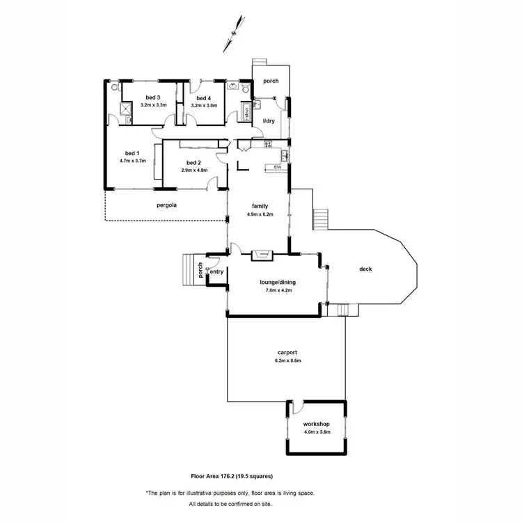 Floorplan of Homely house listing, 274 Belgrave Gembrook Road, Clematis VIC 3782
