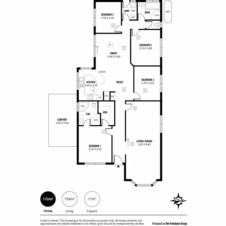 Floorplan of Homely house listing, 13 Obliqua Crescent, Bridgewater SA 5155