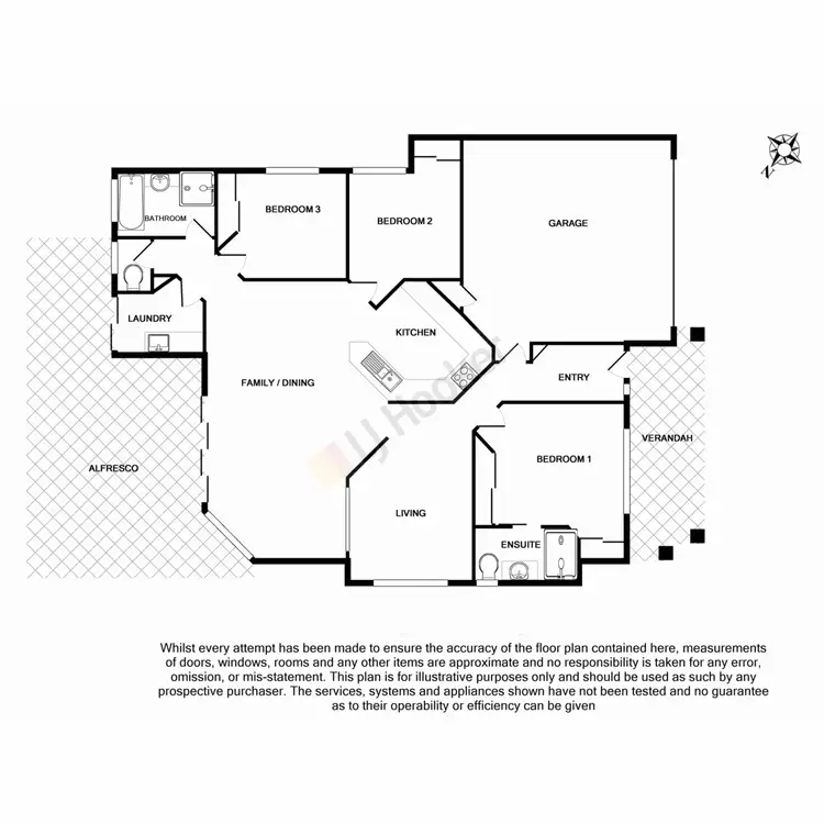 Floorplan of Homely house listing, 10 Samba Place, Underwood QLD 4119