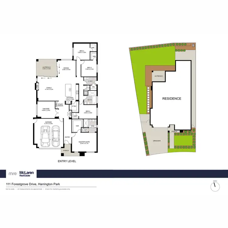 Floorplan of Homely house listing, 111 Forestgrove Drive, Harrington Park NSW 2567