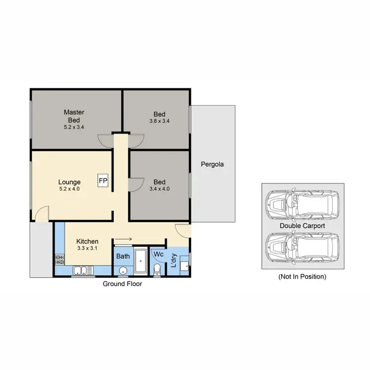 Floorplan of Homely house listing, 30 Laurina Crescent, Frankston North VIC 3200