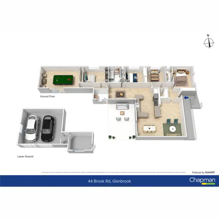 Floorplan of Homely house listing, 44 Brook Road, Glenbrook NSW 2773