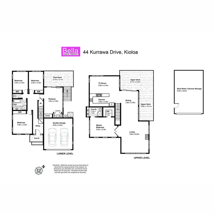 Floorplan of Homely house listing, 44 Kurrawa Drive, Kioloa NSW 2539