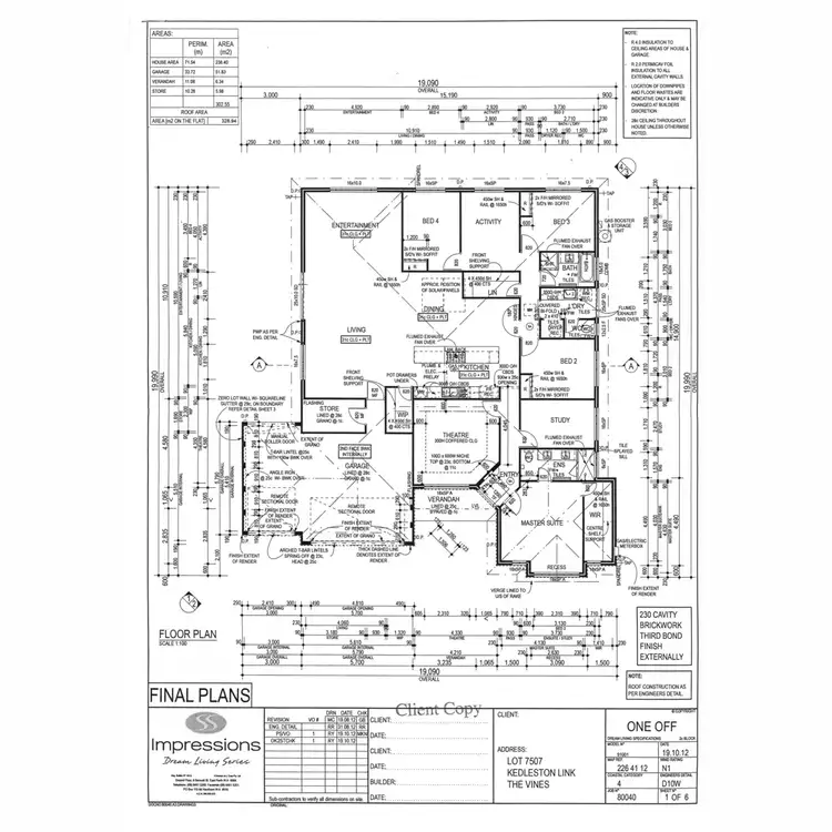 Floorplan of Homely house listing, 6 Kedleston Link, The Vines WA 6069
