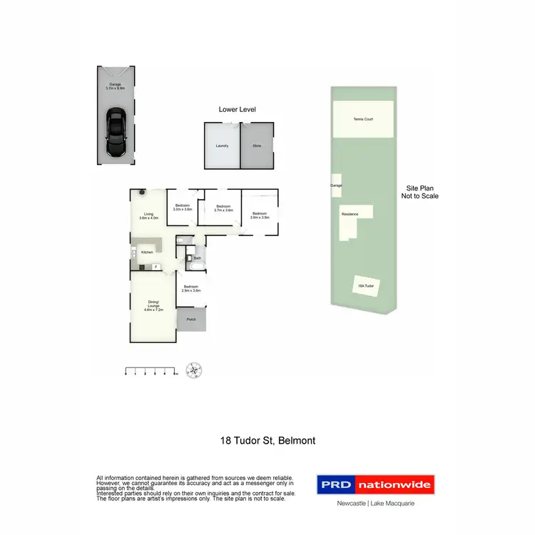 Floorplan of Homely house listing, 18 Tudor Street, Belmont NSW 2280