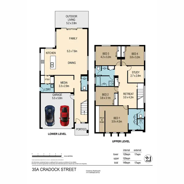 Floorplan of Homely house listing, 35A Cradock Street, Holland Park QLD 4121