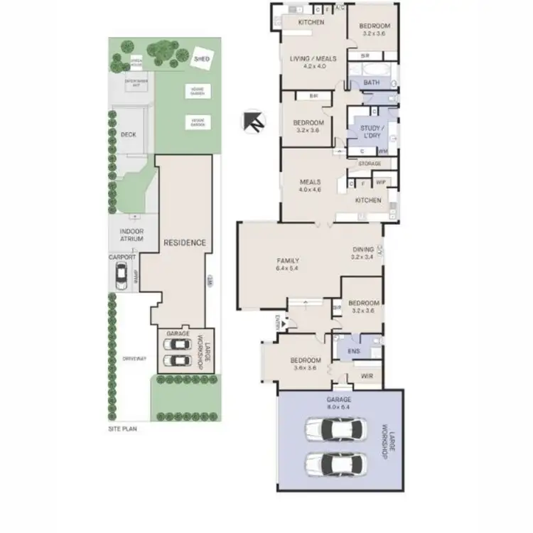 Floorplan of Homely house listing, 13 Quamby Avenue, Frankston VIC 3199