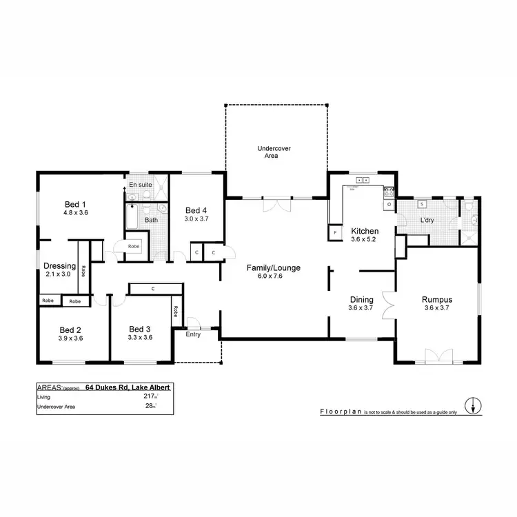 Floorplan of Homely house listing, 64 Dukes Road, Lake Albert NSW 2650
