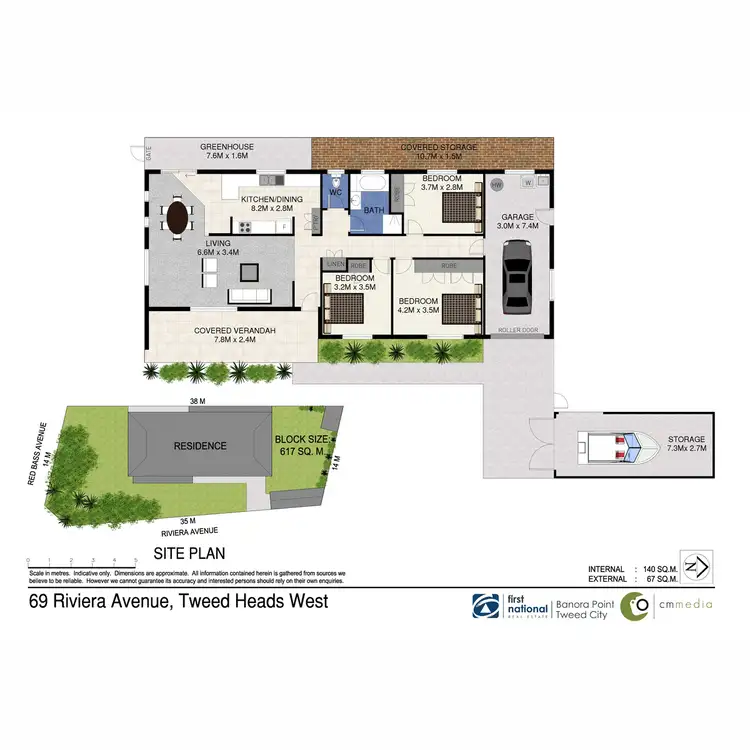 Floorplan of Homely house listing, 69 Riviera Avenue, Tweed Heads West NSW 2485