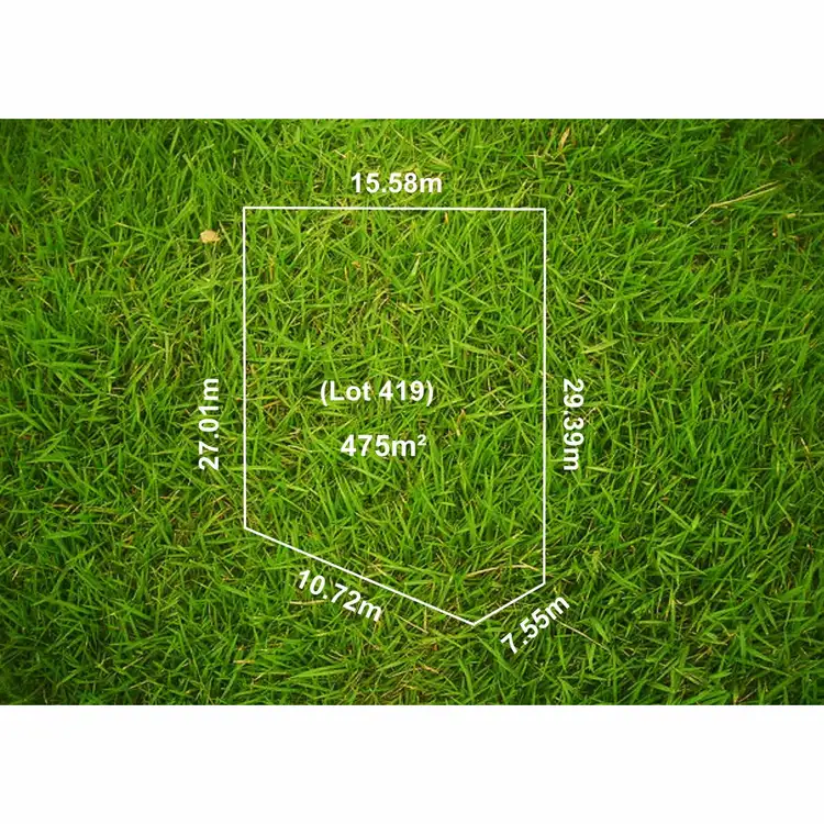 Floorplan of Homely land listing, LOT 419, 7 Murray Grey Avenue, Traralgon VIC 3844