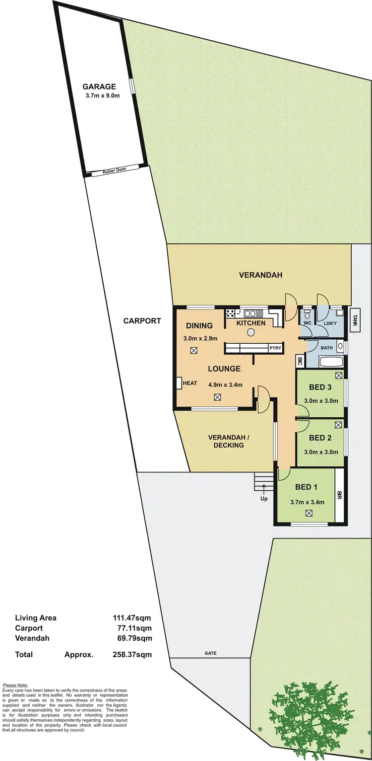 Floorplan of Homely house listing, 19 Faehse Street, Modbury SA 5092