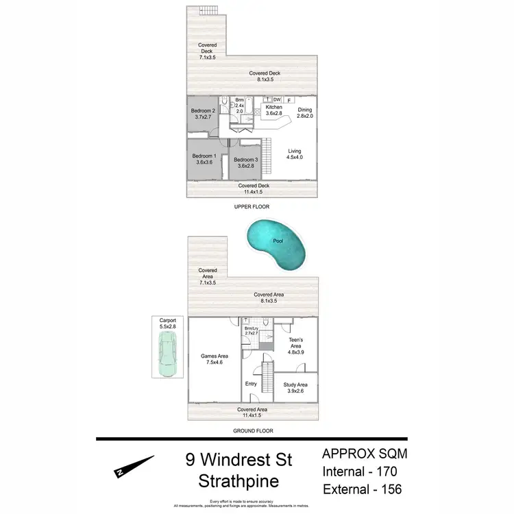 Floorplan of Homely house listing, 9 Windrest Street, Strathpine QLD 4500
