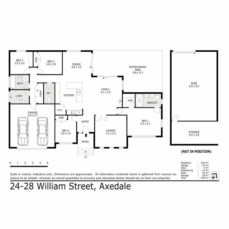 Floorplan of Homely house listing, 24-28 William Street, Axedale VIC 3551
