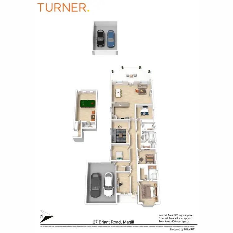 Floorplan of Homely house listing, 27 Briant Road, Magill SA 5072