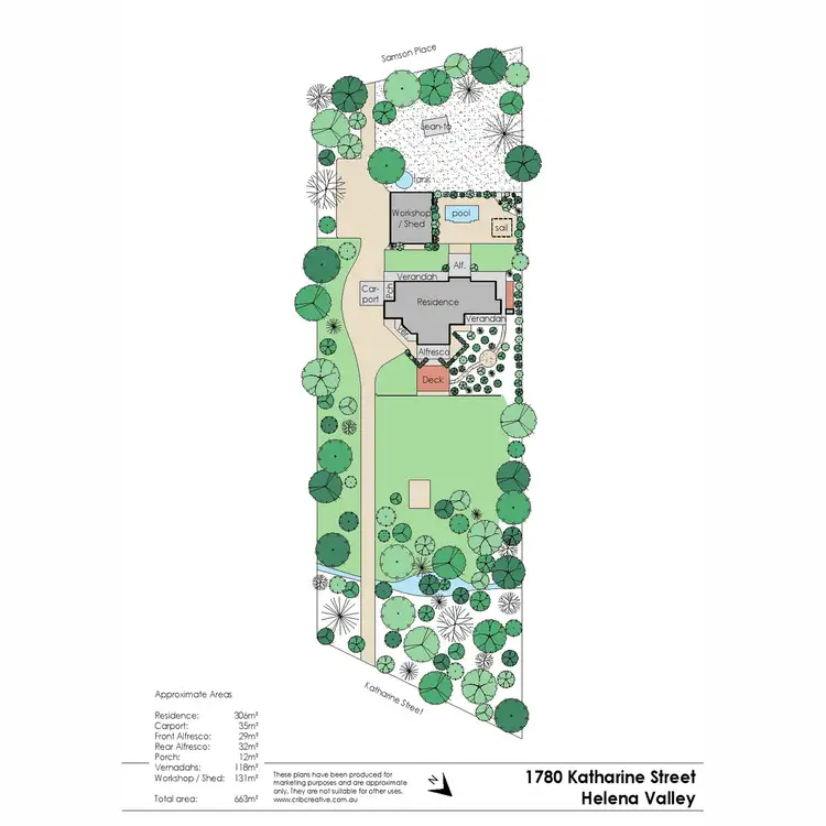 Floorplan of Homely house listing, 1780 Katharine Street, Helena Valley WA 6056