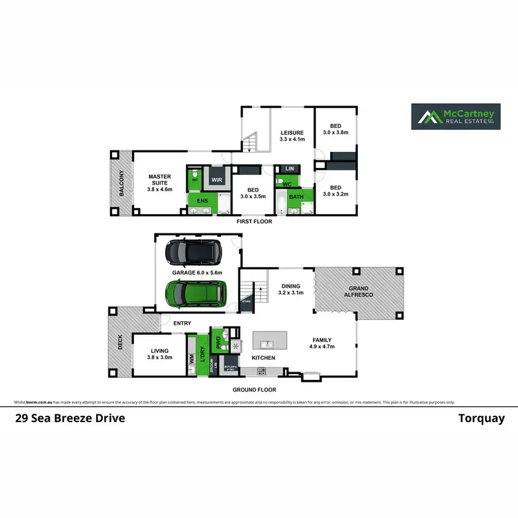 Floorplan of Homely house listing, 29 Sea Breeze Drive, Torquay VIC 3228