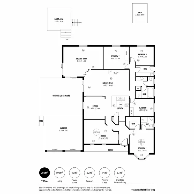 Floorplan of Homely house listing, 2 Annabelle Drive, Hallett Cove SA 5158