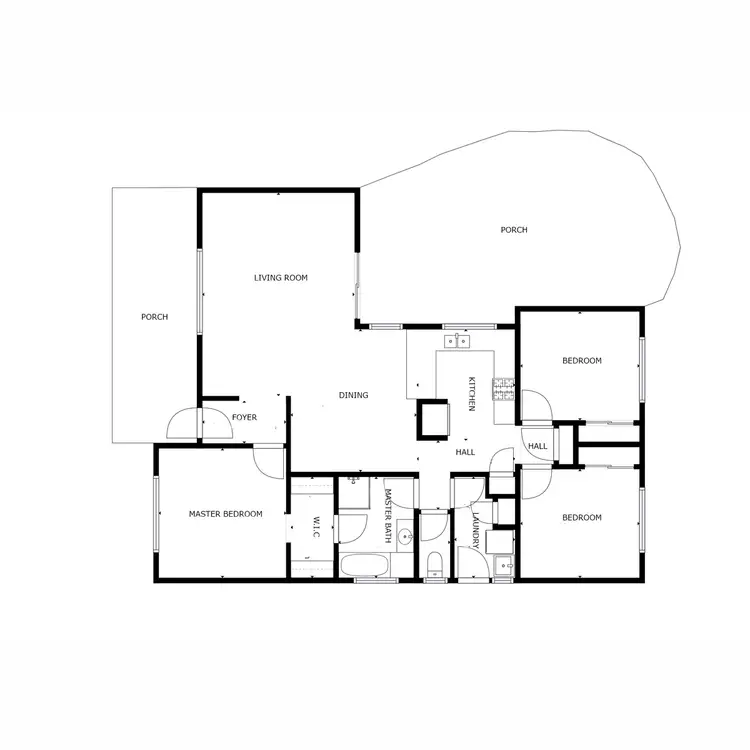 Floorplan of Homely house listing, 2 Osprey Circuit, Wodonga VIC 3690