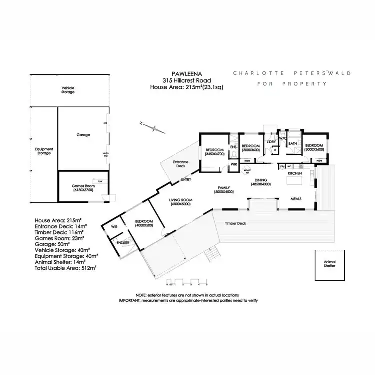 Floorplan of Homely house listing, 315 Hillcrest Road, Pawleena TAS 7172