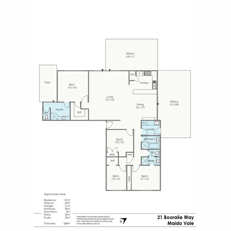 Floorplan of Homely house listing, 21 Booralie Way, Maida Vale WA 6057