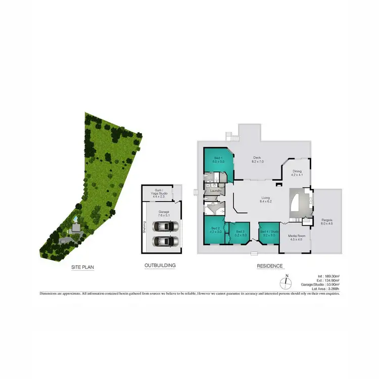 Floorplan of Homely house listing, 16 Lascott Drive, Mcleans Ridges NSW 2480