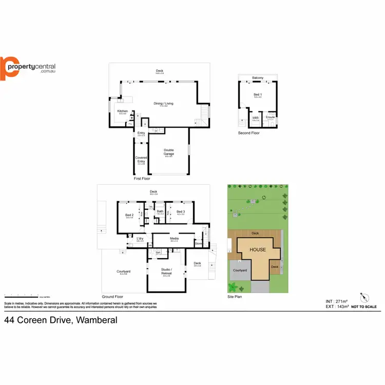 Floorplan of Homely house listing, 44 Coreen Drive, Wamberal NSW 2260