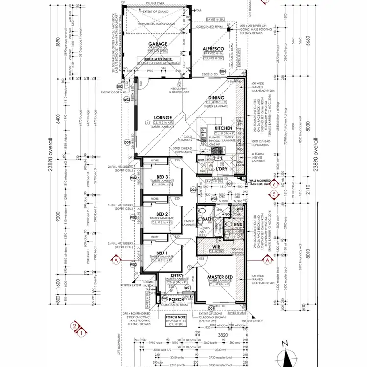 Floorplan of Homely house listing, 4 Slate Way, Harrisdale WA 6112